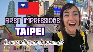 My FIRST IMPRESSIONS of Taipei 🇹🇼 17 things I didn’t expect 🤯 2023 Taiwan Travel VLOG ✈️