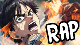 EREN JAEGER RAP | "Shoulders to Stand on" | RUSTAGE ft. JT MUSIC [Attack on Titan]