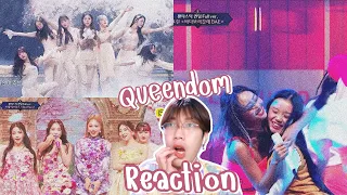 reaction 👑 queendom 2 ep 9 🦋 ดีไม่ไหว ชอบทุกทีม เลือกไม่ถูก | nusyeon