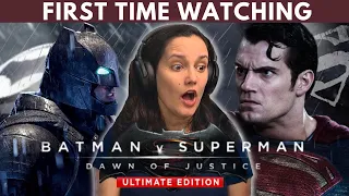 I was NOT prepared for  BATMAN V SUPERMAN (Ultimate Edition) | First Time Watching | Movie Reaction
