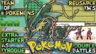 GBA-Rom Hack with Gen-6 EXP System, Double Battles, Reusable TMs, Remake of Pokemon Emerald☺