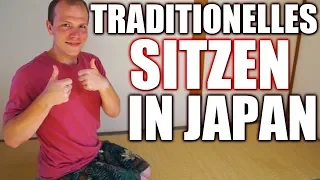 Traditionelles japanisches Sitzen kann schmerzhaft sein - Alltag in Japan