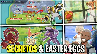 10 SECRETOS OCULTOS & EASTER EGGS en POKEMON ESPADA y ESCUDO NIEVES de la CORONA