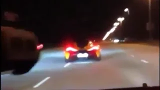 McLaren P1 and other supercars outrun police in a blink  - Police Chase