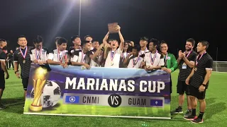 Guam U17 Boys NT win 2018 Marianas Cup