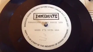 Unknown and Unreleased UK 1967/8 Immediate Music Publishing Acetate, Northern Soul, Mod, Psych !!!