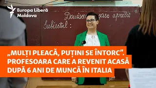 „Mulți pleacă, puțini se întorc”. Profesoara care a revenit acasă după 6 ani de muncă în Italia