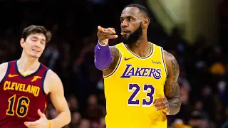 Los Angeles Lakers Cleveland Cavaliers Nba Full Game Highlights