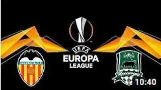 Valencia VS Krasnodar   All Goals & Highlights   Europa League 2019 HD