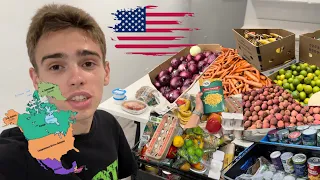 Бесплатная Еда в Америке / Food Bank / Что Предоставляют Нуждающимся в США