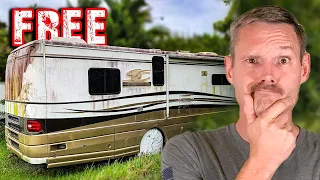 FREE Abandoned RV… Will It Start?