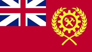 Hoi4 Kaiserreich Union of Britain anthem "the red flag" with lyrics (alt history)