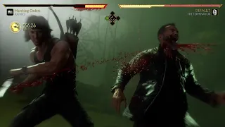 76% damage Rambo combo