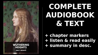 Wuthering Heights (1/2) 💖 By Emily Brontë. FULL Audiobook