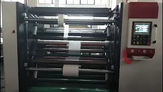 Oil Proof Paper Roll Slitting Rewinding Machine for Wrapping Paper