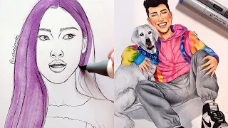 ODDLY SATISFYING ART VIDEOS 🤤😍 Part 9 | Natalia Madej Compliation