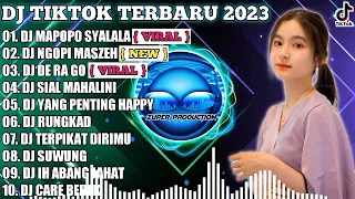 DJ TIKTOK TERBARU 2023 - DJ MAPOPO SYALALA COMANDO X NGOPI MASZEH | VIRAL FULL BASS