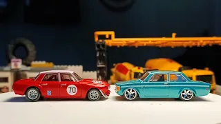 Are these the holy grail of Hot Wheels? The Rover P6 Group 2 & Volvo 142GL 1973