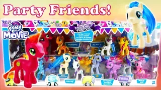 My Little Pony The Movie Toys Friendship Festival Party Friends Collection Pack Toy Review