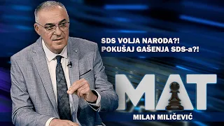 RAZDRUŽIVANJE SRPSKE DODIKOVA PODVALA: Gašenjem SDS-a, SNSD profitira?! | Milan Miličević - MAT