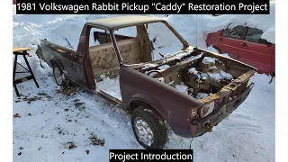 1981 Volkswagen Rabbit Pickup Restoration Episode 1 // Project Introduction