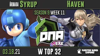 DNA.EXE S9:W11 - Armada | Syrup (Mega Man) Vs. Haven (Corrin) - Top 32