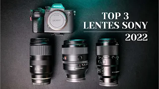 Mi TOP 3 Lentes favoritos para SONY FULL FRAME | 2022