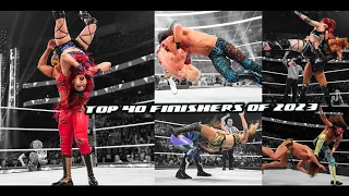 My Top 40 Favorite WWE Finishers Of 2023 {Liv Spiteful}