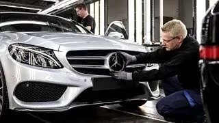 Как Собирают Mercedes Benz C Class на заводе в Германии. Производство Мерседесов