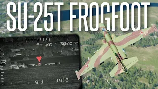 SU-25T Frogfoot airstrikes on tanks and SAM sites! - DCS World Gameplay