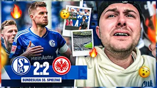 Das MAXIMALE GEFÜHLS CHAOS 😭 Schalke vs Frankfurt STADION VLOG 🏟️