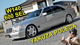 Mercedes dla GANGSTERA z lat '90 (W140 600 SEL)