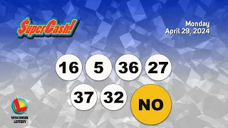 Wisconsin Lottery Evening Draw 04/29/2024