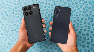 Xiaomi Poco X6 Vs Galaxy a34