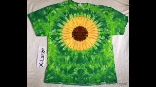 Tie Dye a Sunflower Tee