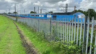 Heritage Diesel Multiple Unit Nanking Blue HST Pullman WCML Preston 21/07/2023