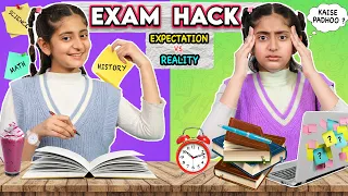 School EXAM Hacks - EXPECTATION vs REALITY | MyMissAnand