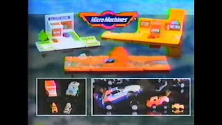 Micro Machines Insiders and Credit Card Playsets by Galoob ad from 1990