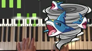 Sharknado Theme Song (Piano Tutorial Lesson)