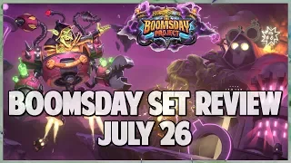 Boomsday Set Review All Cards Through July 26 | Hearthstone