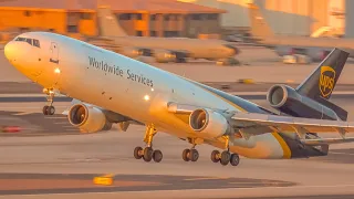 Plane Spotting at Phoenix Sky Harbor | 20 MINUTES Sunrise Takeoffs & Landings