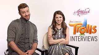 [P2] Anna Kendrick & Justin Timberlake | Trolls Interviews Compilation