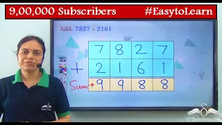 Addition of 4 digit numbers without carrying | Class 3 | CBSE | NCERT | ICSE