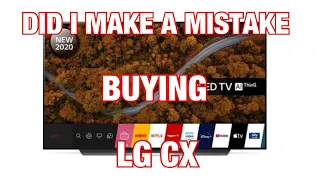 LG CX OLED TV 'Did I make a MISTAKE buying this Tv' for Sim Racing