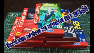 Создадим коробочки для картриджей SEGA MegaDrive?