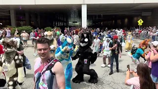 Anthrocon 2023 Fursuit Parade (The Whole Darn Thing)