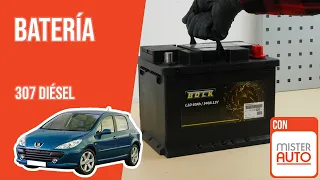 Cómo cambiar la batería Peugeot 307 2.0 HDI 🔋