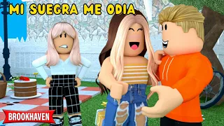 MI SUEGRA ME ODIA - PARTE 1 | Mini Pelicula | Roblox Brookhaven (Con voces) Historia de Roblox