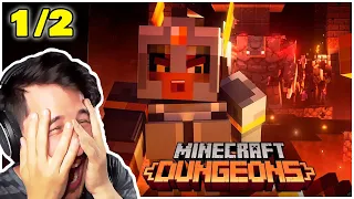 Markiplier Plays Minecraft Dungeons W/Friends (TWITCH VOD) 1/2