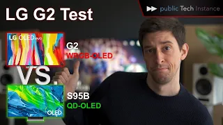 LG G2 OLED vs Samsung S95B QD OLED